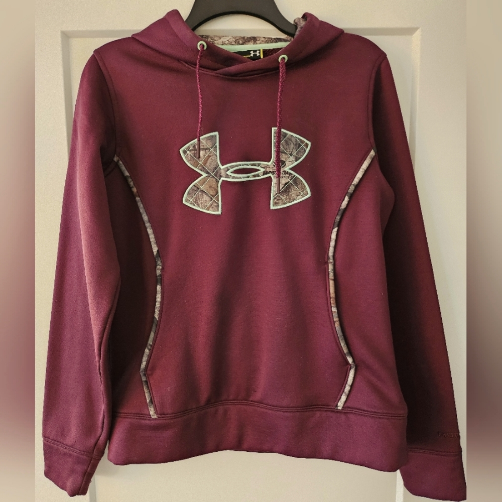 Under armour-mossy oak hoodie